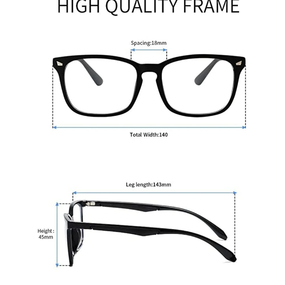 Blue Light Blocking Glasses 5Pk